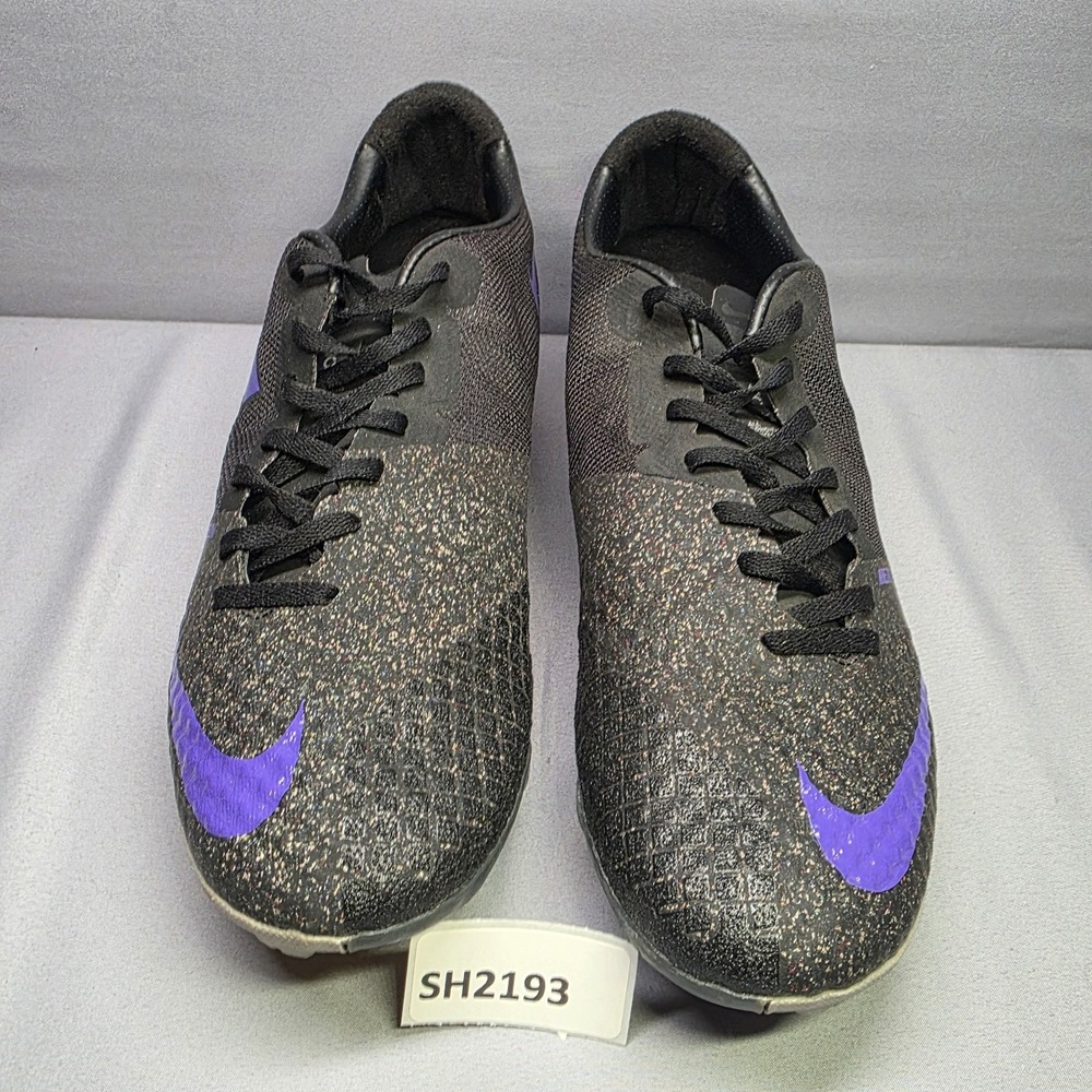 Nike FC247 Bomba Finale II ACC Mens Size 12.5 Black Puple Anthracite 580447-050 - Picture 16 of 16